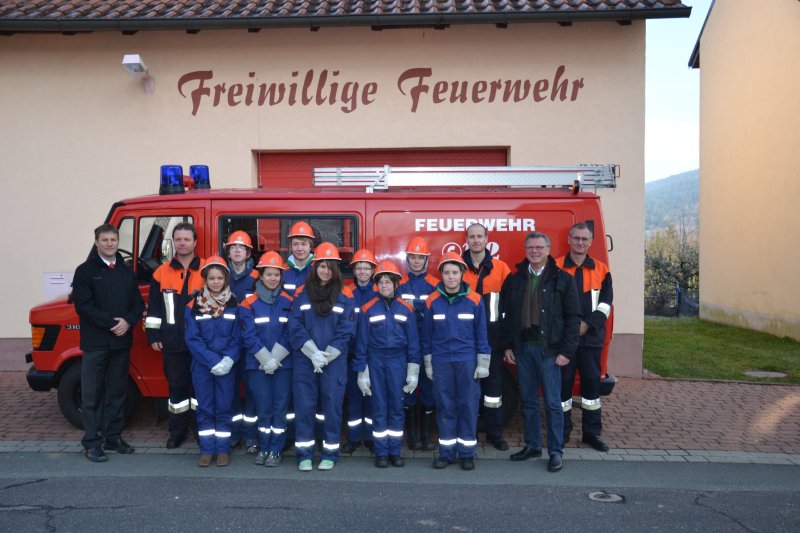 Jugendgruppe erhält Spende von Sparkasse 2012 Jugendgruppe erhält Spende von Sparkasse 2012